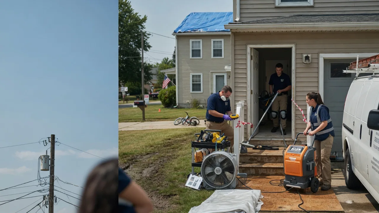 Water Damage Repair in West Jefferson, OH near me